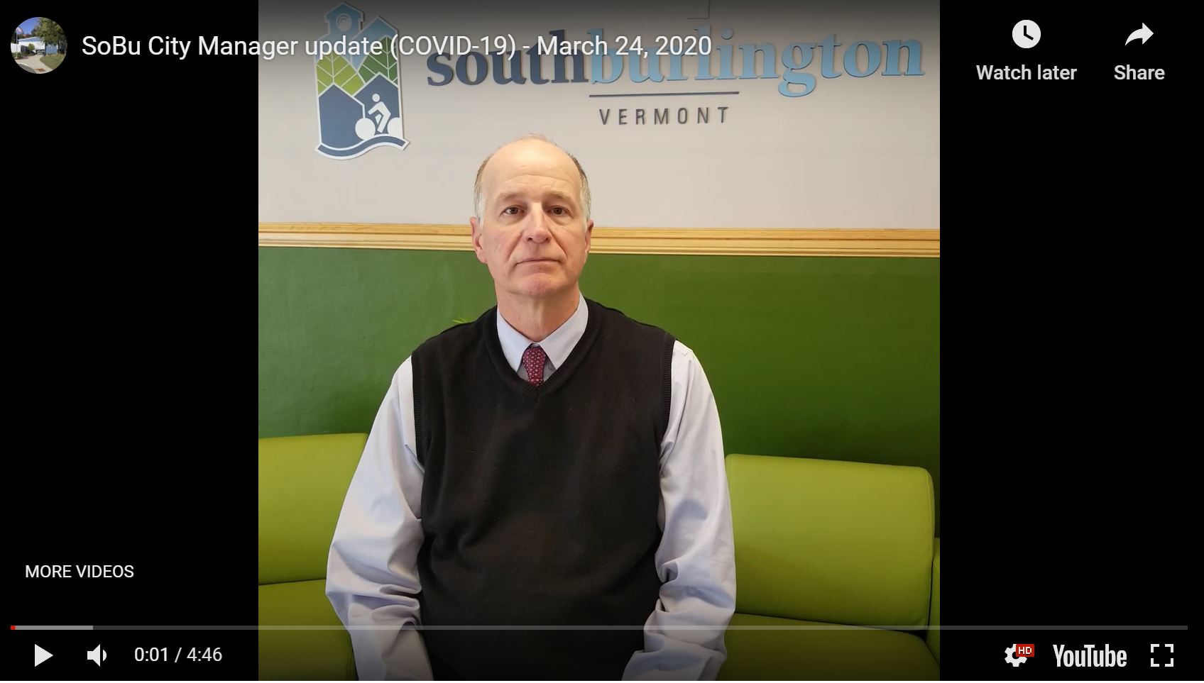 Kevin Dorn - COVID Update  - 3.24.2020
