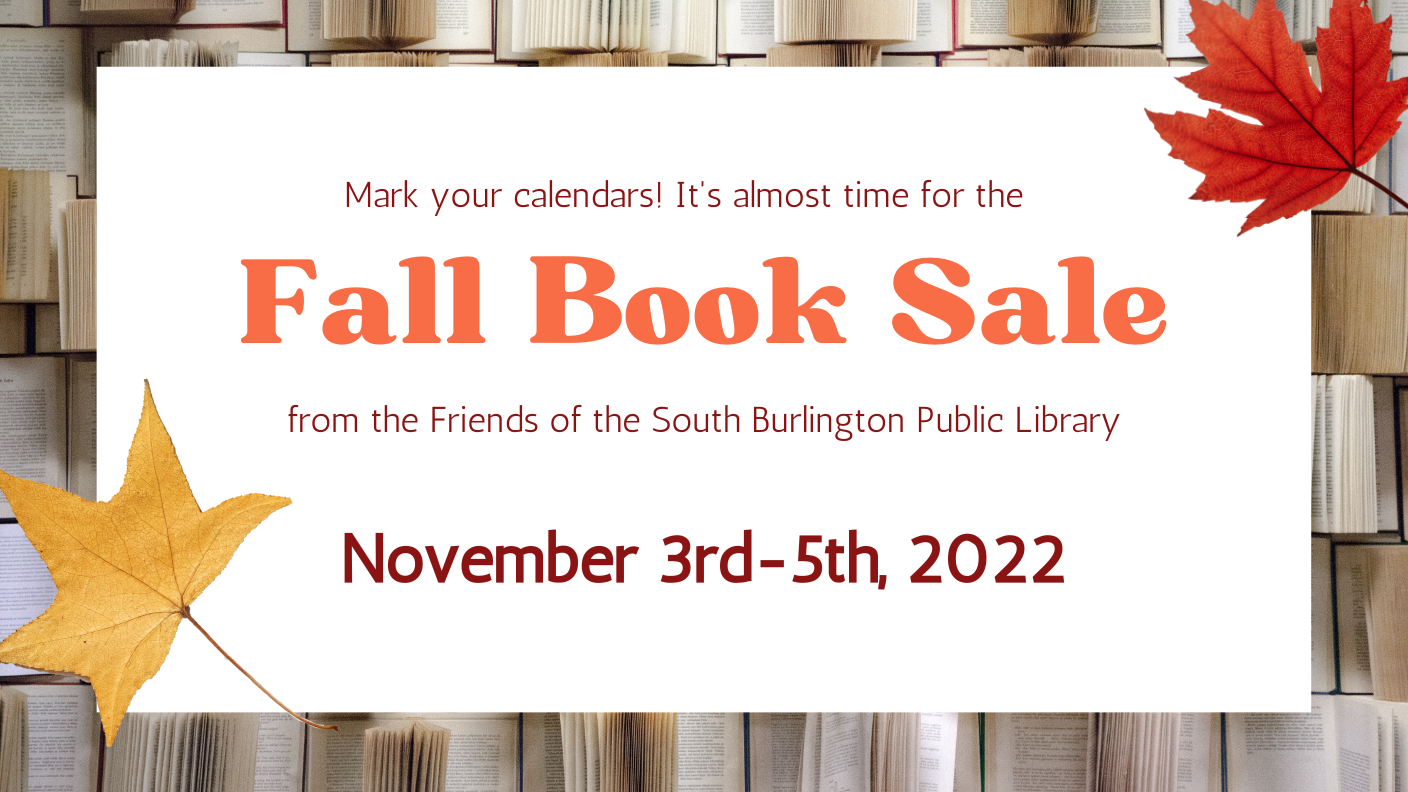fall book sale 2022