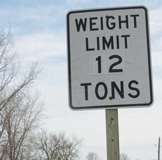 12 Tons Weight Limit