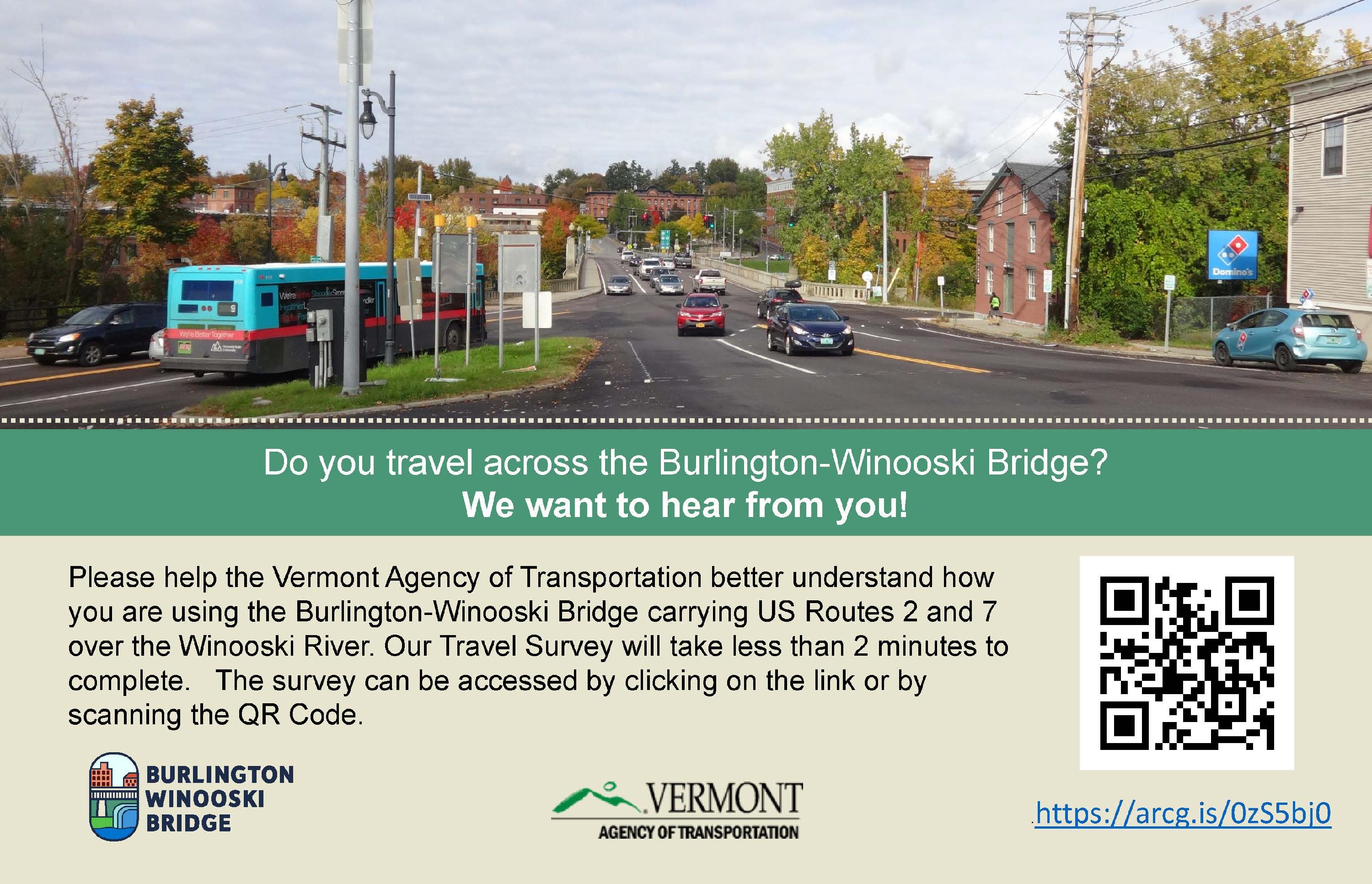 Burlington-Winooski Bridge Travel Survey